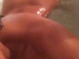 LunaStar Babe in socks fucks both holes