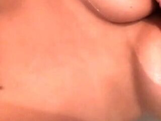 LunaStar Lustful skin jerks off shaved cunt