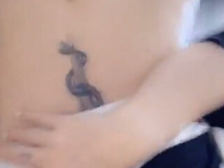 Layna Boo Busty hottie sucking dick