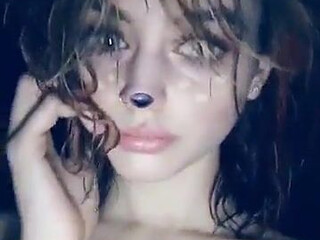 Laiste Girl Exquisite curvy fucks himself dildo