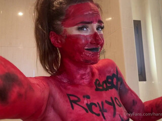 Hannah James aka hannahjames710 onlyfans Fire Shmara licks cock