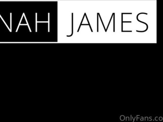 Hannah James aka hannahjames710 onlyfans Dark haired doll gently pulls pussy