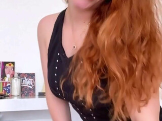 emmewhite Imposing slut stiffens her cunt tight