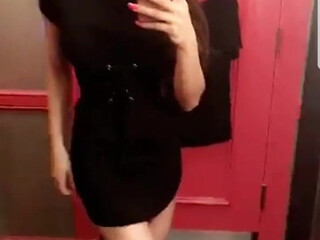 Rainey James onlyfans Brunette in stockings rides sex toy