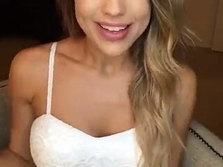 Rainey James onlyfans Crazy bitch demonstrates underwear