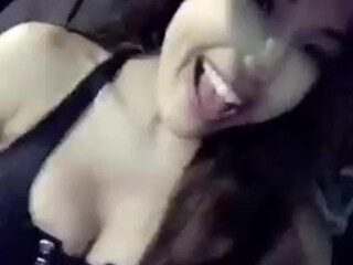 Rainey James onlyfans Awesome brown girl in white stockings tickles her cap delicately