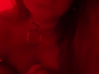 angelicamorango Charming bitch jerks pussy and cums