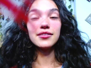 makayla77 Home Julia squeezes her tits