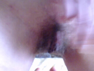 assessence Crazy girl plows pussy with phallus