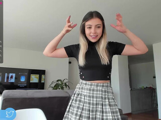 aliciawonder_ Savory lady caresses pussy with her finger