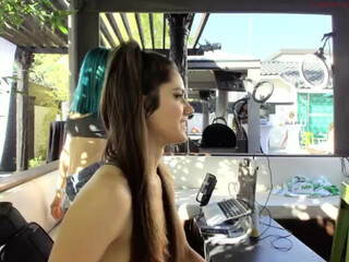 missmiashelby Luxurious female massaging nipples