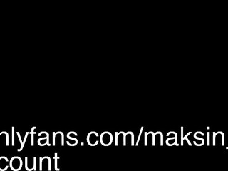 maksin_cb Shy teen masturbates pussy with sex toy