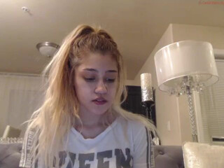 alliecat001 Redhead female caresses big tits