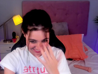 victoria_casas Painted bitch gently pulls pussy