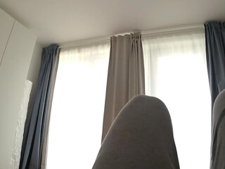 CandyXS Hobbyhure gebucht  Charming Shlendra fingering anus with a sex toy