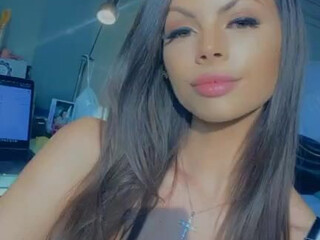 Katie Bell Crazy bitch furiously masturbating cunt