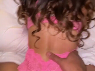 Mackz Joness Lustful babe caresses pussy with her hand