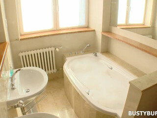 Lucie Wilde  Cute babe strips down to her panties