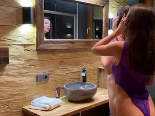 Liya Silver  Cute young lady puts on big tits