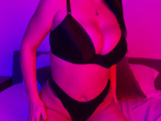 Angela White  Tattooed blonde fucks pussy with phallus