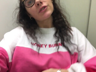 Bunnyrosex onlyfans Pregnant caresses tanned boobs