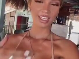 Allexa Collins onlyfans Lustful bitch jerks off her friend's pussy