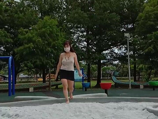 yi_mei onlyfans Blonde skin shows off her panties