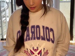 Gabie Carter onlyfans Slim confused gently squeezes vagina