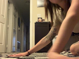 lilixdeanee onlyfans Blissful chick strips small tits