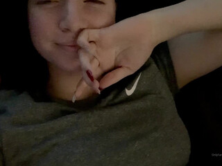 Kas, Skyiiah, itskasxo, itskaslol, sky wallace, skywallace onlyfans Hottie Masturbates Shaved Cunt