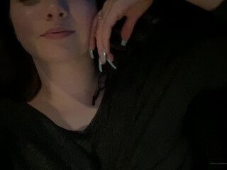 Kas, Skyiiah, itskasxo, itskaslol, sky wallace, skywallace onlyfans Babe in stockings passionately masturbating cunt