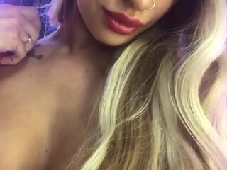 Juju Brais, Julia Abrams,  Gorgeous busty pussy masturbates