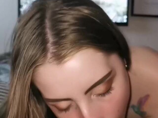 Damania, ur secret girlfriend, slutty undresses and shows puffy bread