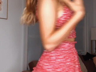 Bambiistired onlyfans Busty slut kneads nipples