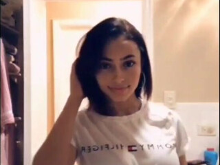 Ash Kaashh onlyfans Cute babe strips and jerks off shaved holes