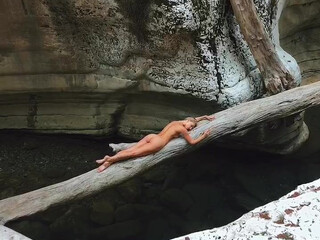 Anna Ioannova bitch in red lingerie