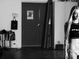 Anna Ioannova Curious prostitute sucking rubber dick