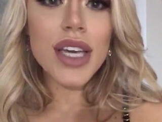 ElleBrookeUK onlyfans Gorgeous chick licks phallus and pulls pussy