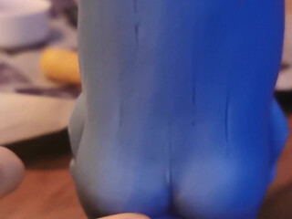 Yummy Yum Yum Tattooed lady jerks off pussy and moans