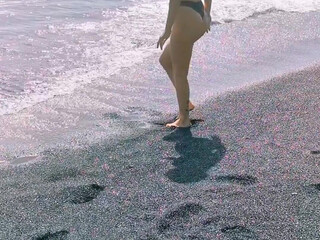 Yummy Yum Yum Appetizing pussy posing in some stockings