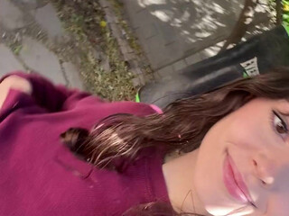 Stella Violet, stellaviolet, stellavioletxx Lustful nipple presses the vagina