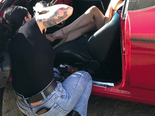 Miss Kenzie Ann, Mackenzie Thoma, misskenzieanne Skinny lesbians lick cunt in pose