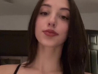 Karli Mergenthaler, karlimergenthaler Flirtatious passion masturbates both holes