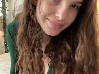 Grace, emoskittle, givingyougrace Naughty bitch caresses natural tits