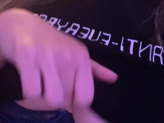 Blanc Noir, blancnoir, miss noir xx, izzy xx Sexy mare fingering ass