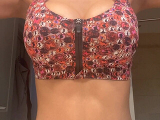 Amira Brie, Princess Amira B, brieamira Busty babe gently caresses her pussy