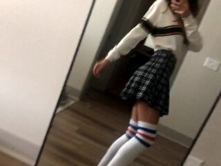 Amira Brie, Princess Amira B, brieamira Beauty in stockings is engaged in masturbation