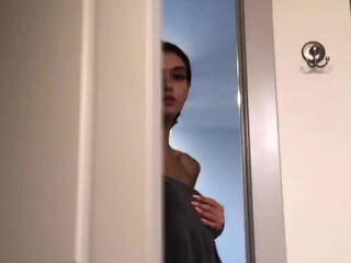 Amira Brie, Princess Amira B, brieamira Sexy chick caresses pussy and nipples