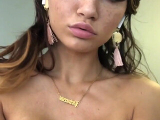 Amira Brie, Princess Amira B, brieamira Slutty confidant gently masturbates pussy