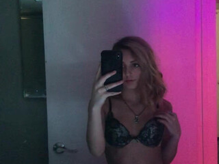 Karli Mergenthaler, karlimergenthaler Appetizing female fucks her ass furiously